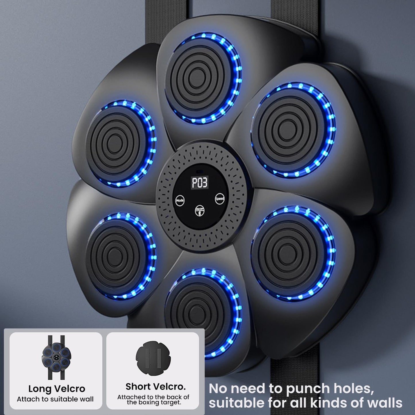 Wall-Mounted Bluetooth Music Boxing Machine - 2024