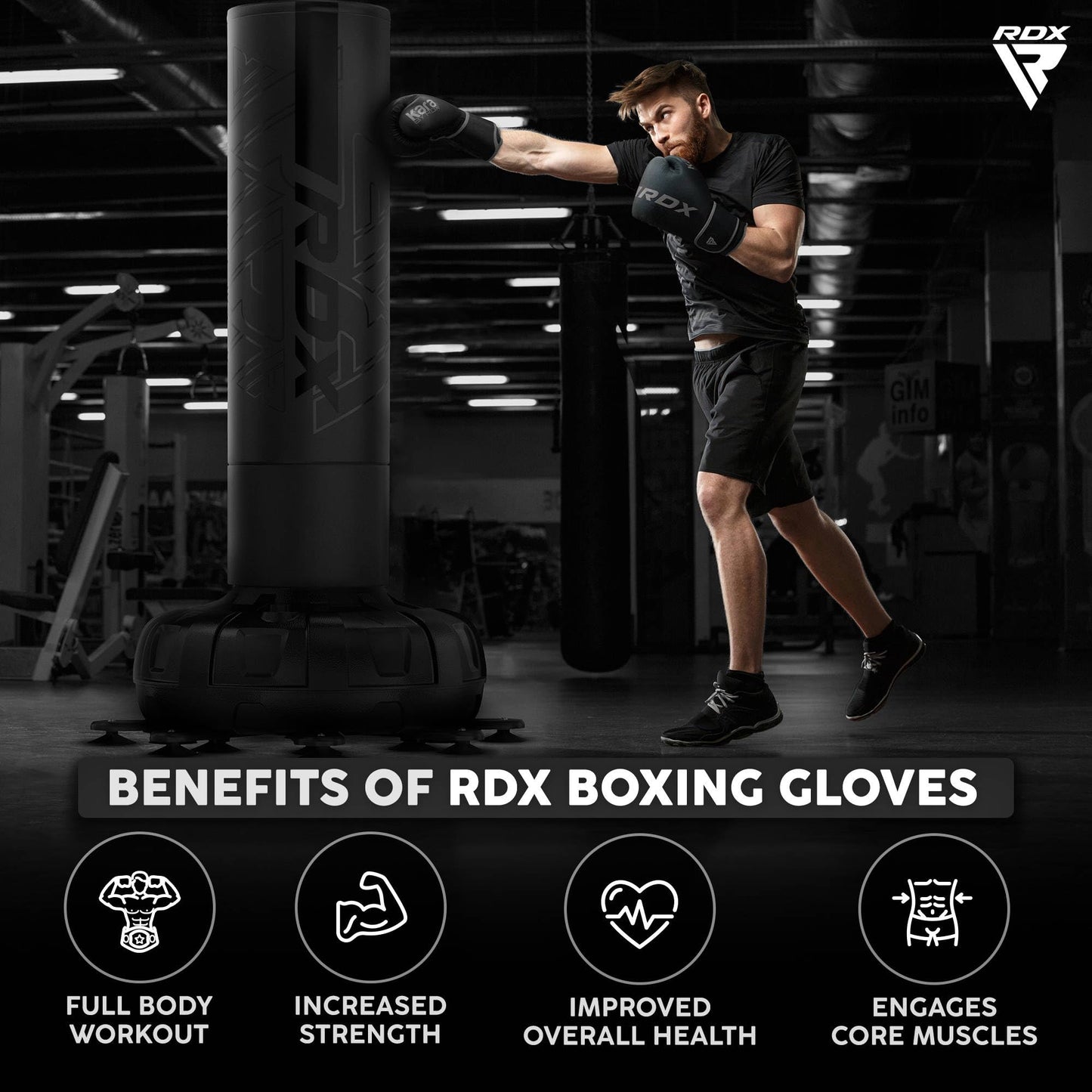 RDX Boxing Gloves | 8 10 12 14 16 18 Oz